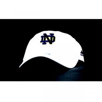 Notre Dame Caps - White Womens Adidas ND Logo - 2 For $10.00
