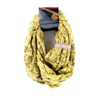University Of Wyoming - Duo Knit Style Infinity Scarves - 2 For $15.00