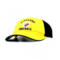 Pittsburgh Steelers Caps - Steelers Football - Black/Yellow - $8.50 Each