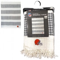 Cleveland Browns Blankets - 50"x60" Jacquard Throw Blankets - 6 For $81.00
