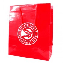 Atlanta Hawks Gift Bags - Red 10"x5"x12" Medium - 36 For $21.60