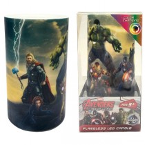 Marvel Products - Avenger Flameless LED Candle - 6Color Changing - 12 For $30.00