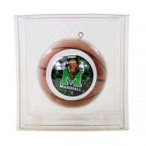 University Of Marshall Ornaments - Basketball Style - 6 For $21.00