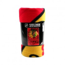 Chicago Blackhawks Blankets - 40"x60" Fleece - Pad Save Style - $9.50 Each