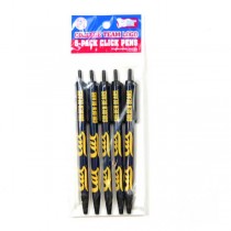 Cal Golden Bears Pens - 5Pack Click Pens - 24 Packs For $18.00