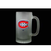Montreal Canadiens Tankards - 16OZ Frosted Glass - 12 For $48.00