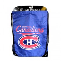 Montreal Canadiens Bags - Blue Team Backsacks - 2 For $10.00