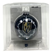 Las Vegas Golden Knights Ornaments - 3.25" Candy Cane Style - 6 For $21.00