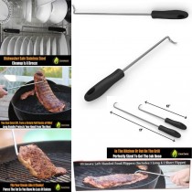 Cave Tool Grilling - 2Pack Ultimate Set - Left Handed - 17" and 12" With Sure Grip Handles - 6 Sets For $21.00