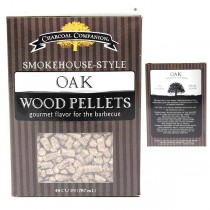 Charcoal Companion - Oak Smokehouse Wood Pellets - 12 For $30.00