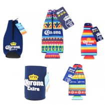 Wholesale Coozies - Assorted Bottle/Can Neoprene - Corona Coozies - (May Not Be As Pictured) - 12 For $18.00