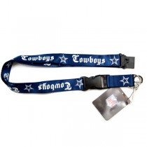 Dallas Cowboys Lanyards - Blue Old English Style - 6 For $18.00