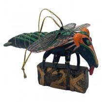 David DeCamp Art - 4" Dragonfly Y2K Flying Ornament Figure - 6 For $21.00