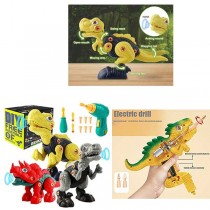 DIY Dino Assembly Kits - Green/Yellow Box - Electric Drill - 4 Kits For $24.00