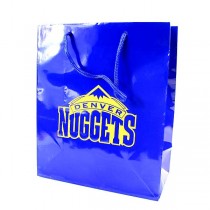 Denver Nuggets Gift Bags - Blue 10"x5"12" Medium - 36 For $21.60