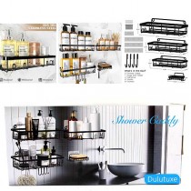 Dulutuxe Home Products - 4PC Stainless Bathroom Fashion Shelving Set - 2 Sets For $20.00