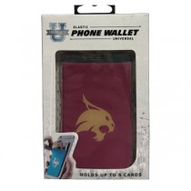 Texas State Bobcats Wallets - Single Pack - Phone Wallets - Strong 3M Adhesive - 12 For $36.00