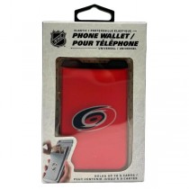Carolina Hurricanes Wallets - Single Pack - Phone Wallets - Strong 3M Adhesive - 12 For $36.00