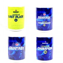 Fantasy League Merchandise - Assorted 15OZ Ceramic Mugs - 12 For $36.00