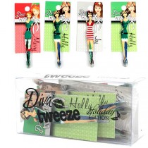 Fashion Diva Tweezers - Assorted Styles - 60 For $36.00