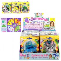 Flair Friends - 16PC Per Display Plush Clips - Assorted Styles - 2 Displays For $24.00