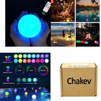 Floating Lights - LED 16 Color With Remote - Floating Ball Lights - Waterproof - 12 For $42.00