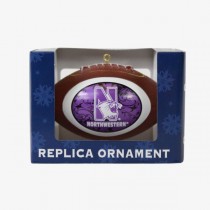 Northwestern Wildcats Ornaments - Onfield Football Style - 6 For $21.00