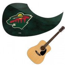 Minnesota Wild - Team Color Guitar Pick Guards - 24 For $24.00
