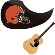Cleveland Browns - Team Color Guitar Pick Guards - 24 For $24.00