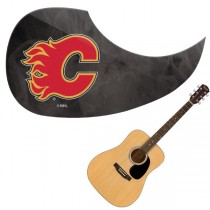 Calgary Flames - Team Color Guitar Pick Guards - 24 For $24.00