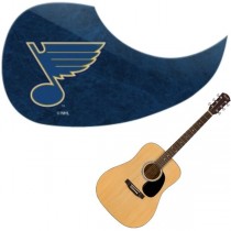 St. Louis Blues - Team Color Guitar Pick Guards - 24 For $24.00