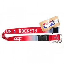 Houston Rockets Lanyards - Crossover Style - 6 For $18.00