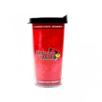 Illinois State Redbirds Gear - Clear Face 16OZ Travel Mugs - 12 For $30.00