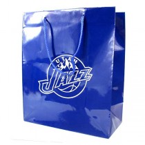 Utah Jazz Gift Bags - Blue 10"x5"12" Medium - 36 For $21.60
