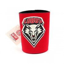 New Mexico Lobos Merchandise - Red Neoprene Can Huggies - 24 For $24.00