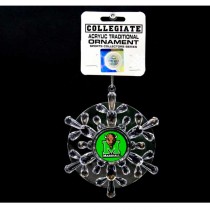 Marshall University Ornaments - Acrylic Snowflake Style - 6 For $18.00