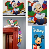 Mickey Mouse Gear - 16" Mickey Door/Shelf Deco Hanger - 12 For $18.00