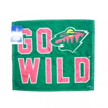 Minnesota Wild Towels - GO Wild 15"x18" Team Rally Towels - 6 For $21.00