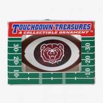 Missouri State Bears Ornaments - Onfield Football Style - 6 For $21.00