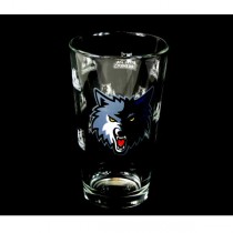 Minnesota Timberwolves Pints - 16OZ Glass Repeater Style - 12 For $30.00