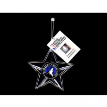 Minnesota Timberwolves Ornaments - Acrylic Star Style - 6 For $18.00