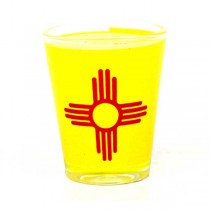 State Of New Mexico Shot Glasses - State Flag - 12 For $24.00