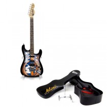 New York Islanders Guitars - 10" Exact Replica - 1/4 Scale Mini Guitar - Case And Stand Included - 2 For $20.00