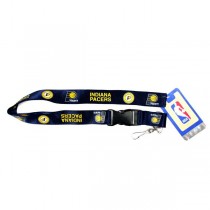 Indiana Pacers Lanyards - Team Color Velcro Enclosure Blue - 6 For $15.00