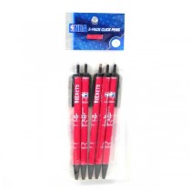 Houston Rockets Pens - 5Pack Click Pens - 24 Packs For $18.00