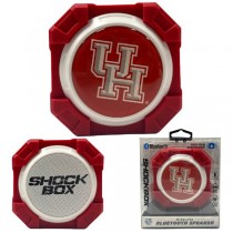 Shockbox Wire Bluetooth Speakers - Houston Cougars - Shock Resistant - 4 For $20.00
