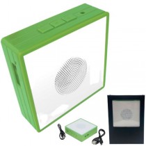 Wholesale Speakers - Bluetooth 3"x3" GREEN Bluetooth Speakers - THE TILE - 12 For $36.00