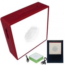 Bluetooth Speakers - 3"x3" RED Bluetooth Speakers - THE TILE - 12 For $36.00