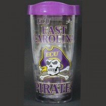 Must Go Deal - East Carolina Pirates Tumblers - Tritan 16OZ - 6 For $20.00