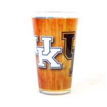 UK Wildcats Pints - 16OZ Glass Courtside Pints - 2 For $10.00